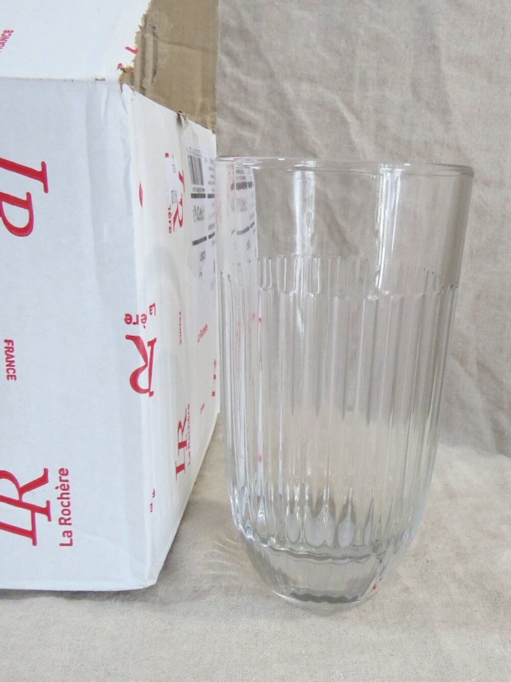 NEW La Rochere Set of 6 Ouessant Ice Tea Glasses - Made in France